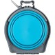 Bella Roma Travel Double Dog Feeder Medium Travel Double Diner, Blue Bella Roma Travel Double Dog Feeder Medium Travel Double Diner, Blue