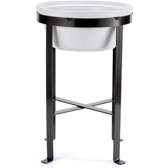 BestVida® Pet Feeder, Dog Feeder, Dog Feeder, Dog Bowl, Pet Station, Pet Feeder (X-Large, White)