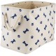 Bone Dry DII Small Rectangle Pet Toy and Accessory Storage Bin, 14x8x9, Collapsible Organizer Storage Basket for Home Décor, Pet Toy, Blankets, Leashes and Food-Gray Paw Print Bone Dry DII Small Rectangle Pet Toy and Accessory Storage Bin, 14x8x9, Collapsible Organizer Storage Basket for Home Décor, Pet Toy, Blankets, Leashes and Food-Gray Paw Print