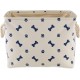 Bone Dry DII Small Rectangle Pet Toy and Accessory Storage Bin, 14x8x9, Collapsible Organizer Storage Basket for Home Décor, Pet Toy, Blankets, Leashes and Food-Gray Paw Print Bone Dry DII Small Rectangle Pet Toy and Accessory Storage Bin, 14x8x9, Collapsible Organizer Storage Basket for Home Décor, Pet Toy, Blankets, Leashes and Food-Gray Paw Print