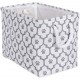 Bone Dry DII Small Rectangle Pet Toy and Accessory Storage Bin, 14x8x9, Collapsible Organizer Storage Basket for Home Décor, Pet Toy, Blankets, Leashes and Food-Gray Paw Print Bone Dry DII Small Rectangle Pet Toy and Accessory Storage Bin, 14x8x9, Collapsible Organizer Storage Basket for Home Décor, Pet Toy, Blankets, Leashes and Food-Gray Paw Print