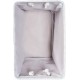 Bone Dry DII Small Rectangle Pet Toy and Accessory Storage Bin, 14x8x9, Collapsible Organizer Storage Basket for Home Décor, Pet Toy, Blankets, Leashes and Food-Gray Paw Print Bone Dry DII Small Rectangle Pet Toy and Accessory Storage Bin, 14x8x9, Collapsible Organizer Storage Basket for Home Décor, Pet Toy, Blankets, Leashes and Food-Gray Paw Print