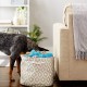 Bone Dry DII Small Rectangle Pet Toy and Accessory Storage Bin, 14x8x9, Collapsible Organizer Storage Basket for Home Décor, Pet Toy, Blankets, Leashes and Food-Gray Paw Print Bone Dry DII Small Rectangle Pet Toy and Accessory Storage Bin, 14x8x9, Collapsible Organizer Storage Basket for Home Décor, Pet Toy, Blankets, Leashes and Food-Gray Paw Print