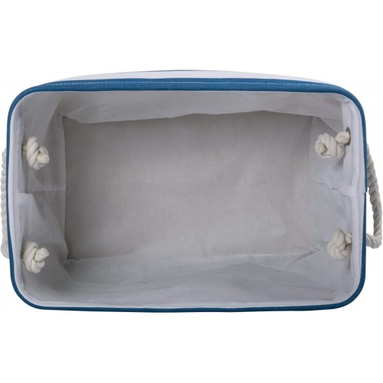 Bone Dry DII Small Rectangle Pet Toy and Accessory Storage Bin, 14x8x9, Collapsible Organizer Storage Basket for Home Décor, Pet Toy, Blankets, Leashes and Food-Gray Paw Print Bone Dry DII Small Rectangle Pet Toy and Accessory Storage Bin, 14x8x9, Collapsible Organizer Storage Basket for Home Décor, Pet Toy, Blankets, Leashes and Food-Gray Paw Print
