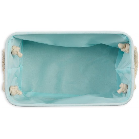 Bone Dry DII Small Rectangle Pet Toy and Accessory Storage Bin, 14x8x9, Collapsible Organizer Storage Basket for Home Décor, Pet Toy, Blankets, Leashes and Food-Gray Paw Print Bone Dry DII Small Rectangle Pet Toy and Accessory Storage Bin, 14x8x9, Collapsible Organizer Storage Basket for Home Décor, Pet Toy, Blankets, Leashes and Food-Gray Paw Print