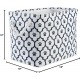 Bone Dry DII Small Rectangle Pet Toy and Accessory Storage Bin, 14x8x9, Collapsible Organizer Storage Basket for Home Décor, Pet Toy, Blankets, Leashes and Food-Gray Paw Print Bone Dry DII Small Rectangle Pet Toy and Accessory Storage Bin, 14x8x9, Collapsible Organizer Storage Basket for Home Décor, Pet Toy, Blankets, Leashes and Food-Gray Paw Print