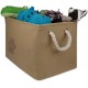 Bone Dry DII Small Rectangle Pet Toy and Accessory Storage Bin, 14x8x9, Collapsible Organizer Storage Basket for Home Décor, Pet Toy, Blankets, Leashes and Food-Gray Paw Print Bone Dry DII Small Rectangle Pet Toy and Accessory Storage Bin, 14x8x9, Collapsible Organizer Storage Basket for Home Décor, Pet Toy, Blankets, Leashes and Food-Gray Paw Print