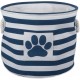 Bone Dry DII Small Rectangle Pet Toy and Accessory Storage Bin, 14x8x9, Collapsible Organizer Storage Basket for Home Décor, Pet Toy, Blankets, Leashes and Food-Gray Paw Print Bone Dry DII Small Rectangle Pet Toy and Accessory Storage Bin, 14x8x9, Collapsible Organizer Storage Basket for Home Décor, Pet Toy, Blankets, Leashes and Food-Gray Paw Print