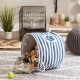 Bone Dry DII Small Rectangle Pet Toy and Accessory Storage Bin, 14x8x9, Collapsible Organizer Storage Basket for Home Décor, Pet Toy, Blankets, Leashes and Food-Gray Paw Print Bone Dry DII Small Rectangle Pet Toy and Accessory Storage Bin, 14x8x9, Collapsible Organizer Storage Basket for Home Décor, Pet Toy, Blankets, Leashes and Food-Gray Paw Print