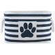 Bone Dry DII Small Rectangle Pet Toy and Accessory Storage Bin, 14x8x9, Collapsible Organizer Storage Basket for Home Décor, Pet Toy, Blankets, Leashes and Food-Gray Paw Print Bone Dry DII Small Rectangle Pet Toy and Accessory Storage Bin, 14x8x9, Collapsible Organizer Storage Basket for Home Décor, Pet Toy, Blankets, Leashes and Food-Gray Paw Print
