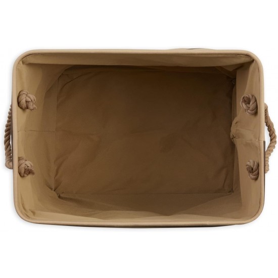 Bone Dry DII Small Rectangle Pet Toy and Accessory Storage Bin, 14x8x9, Collapsible Organizer Storage Basket for Home Décor, Pet Toy, Blankets, Leashes and Food-Gray Paw Print Bone Dry DII Small Rectangle Pet Toy and Accessory Storage Bin, 14x8x9, Collapsible Organizer Storage Basket for Home Décor, Pet Toy, Blankets, Leashes and Food-Gray Paw Print