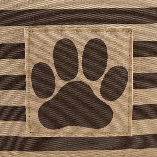 Bone Dry DII Small Rectangle Pet Toy and Accessory Storage Bin, 14x8x9, Collapsible Organizer Storage Basket for Home Décor, Pet Toy, Blankets, Leashes and Food-Gray Paw Print Bone Dry DII Small Rectangle Pet Toy and Accessory Storage Bin, 14x8x9, Collapsible Organizer Storage Basket for Home Décor, Pet Toy, Blankets, Leashes and Food-Gray Paw Print