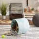 Bone Dry DII Small Rectangle Pet Toy and Accessory Storage Bin, 14x8x9, Collapsible Organizer Storage Basket for Home Décor, Pet Toy, Blankets, Leashes and Food-Gray Paw Print Bone Dry DII Small Rectangle Pet Toy and Accessory Storage Bin, 14x8x9, Collapsible Organizer Storage Basket for Home Décor, Pet Toy, Blankets, Leashes and Food-Gray Paw Print