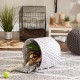 Bone Dry DII Small Rectangle Pet Toy and Accessory Storage Bin, 14x8x9, Collapsible Organizer Storage Basket for Home Décor, Pet Toy, Blankets, Leashes and Food-Gray Paw Print Bone Dry DII Small Rectangle Pet Toy and Accessory Storage Bin, 14x8x9, Collapsible Organizer Storage Basket for Home Décor, Pet Toy, Blankets, Leashes and Food-Gray Paw Print