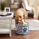 Bone Dry DII Small Rectangle Pet Toy and Accessory Storage Bin, 14x8x9, Collapsible Organizer Storage Basket for Home Décor, Pet Toy, Blankets, Leashes and Food-Gray Paw Print Bone Dry DII Small Rectangle Pet Toy and Accessory Storage Bin, 14x8x9, Collapsible Organizer Storage Basket for Home Décor, Pet Toy, Blankets, Leashes and Food-Gray Paw Print
