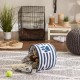 Bone Dry DII Small Rectangle Pet Toy and Accessory Storage Bin, 14x8x9, Collapsible Organizer Storage Basket for Home Décor, Pet Toy, Blankets, Leashes and Food-Gray Paw Print Bone Dry DII Small Rectangle Pet Toy and Accessory Storage Bin, 14x8x9, Collapsible Organizer Storage Basket for Home Décor, Pet Toy, Blankets, Leashes and Food-Gray Paw Print