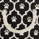 Bone Dry DII Small Rectangle Pet Toy and Accessory Storage Bin, 14x8x9, Collapsible Organizer Storage Basket for Home Décor, Pet Toy, Blankets, Leashes and Food-Gray Paw Print Bone Dry DII Small Rectangle Pet Toy and Accessory Storage Bin, 14x8x9, Collapsible Organizer Storage Basket for Home Décor, Pet Toy, Blankets, Leashes and Food-Gray Paw Print