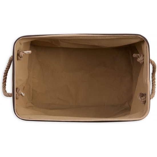 Bone Dry DII Small Rectangle Pet Toy and Accessory Storage Bin, 14x8x9, Collapsible Organizer Storage Basket for Home Décor, Pet Toy, Blankets, Leashes and Food-Gray Paw Print Bone Dry DII Small Rectangle Pet Toy and Accessory Storage Bin, 14x8x9, Collapsible Organizer Storage Basket for Home Décor, Pet Toy, Blankets, Leashes and Food-Gray Paw Print