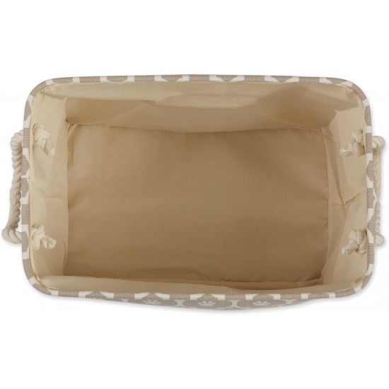 Bone Dry DII Small Rectangle Pet Toy and Accessory Storage Bin, 14x8x9, Collapsible Organizer Storage Basket for Home Décor, Pet Toy, Blankets, Leashes and Food-Gray Paw Print Bone Dry DII Small Rectangle Pet Toy and Accessory Storage Bin, 14x8x9, Collapsible Organizer Storage Basket for Home Décor, Pet Toy, Blankets, Leashes and Food-Gray Paw Print