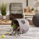 Bone Dry DII Small Rectangle Pet Toy and Accessory Storage Bin, 14x8x9, Collapsible Organizer Storage Basket for Home Décor, Pet Toy, Blankets, Leashes and Food-Gray Paw Print Bone Dry DII Small Rectangle Pet Toy and Accessory Storage Bin, 14x8x9, Collapsible Organizer Storage Basket for Home Décor, Pet Toy, Blankets, Leashes and Food-Gray Paw Print