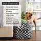 Bone Dry DII Small Rectangle Pet Toy and Accessory Storage Bin, 14x8x9, Collapsible Organizer Storage Basket for Home Décor, Pet Toy, Blankets, Leashes and Food-Gray Paw Print Bone Dry DII Small Rectangle Pet Toy and Accessory Storage Bin, 14x8x9, Collapsible Organizer Storage Basket for Home Décor, Pet Toy, Blankets, Leashes and Food-Gray Paw Print