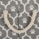 Bone Dry DII Small Rectangle Pet Toy and Accessory Storage Bin, 14x8x9, Collapsible Organizer Storage Basket for Home Décor, Pet Toy, Blankets, Leashes and Food-Gray Paw Print Bone Dry DII Small Rectangle Pet Toy and Accessory Storage Bin, 14x8x9, Collapsible Organizer Storage Basket for Home Décor, Pet Toy, Blankets, Leashes and Food-Gray Paw Print