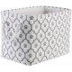 Bone Dry DII Small Rectangle Pet Toy and Accessory Storage Bin, 14x8x9, Collapsible Organizer Storage Basket for Home Décor, Pet Toy, Blankets, Leashes and Food-Gray Paw Print Bone Dry DII Small Rectangle Pet Toy and Accessory Storage Bin, 14x8x9, Collapsible Organizer Storage Basket for Home Décor, Pet Toy, Blankets, Leashes and Food-Gray Paw Print