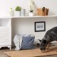 Bone Dry DII Small Rectangle Pet Toy and Accessory Storage Bin, 14x8x9, Collapsible Organizer Storage Basket for Home Décor, Pet Toy, Blankets, Leashes and Food-Gray Paw Print Bone Dry DII Small Rectangle Pet Toy and Accessory Storage Bin, 14x8x9, Collapsible Organizer Storage Basket for Home Décor, Pet Toy, Blankets, Leashes and Food-Gray Paw Print