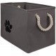 Bone Dry DII Small Rectangle Pet Toy and Accessory Storage Bin, 14x8x9, Collapsible Organizer Storage Basket for Home Décor, Pet Toy, Blankets, Leashes and Food-Gray Paw Print Bone Dry DII Small Rectangle Pet Toy and Accessory Storage Bin, 14x8x9, Collapsible Organizer Storage Basket for Home Décor, Pet Toy, Blankets, Leashes and Food-Gray Paw Print
