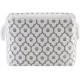 Bone Dry DII Small Rectangle Pet Toy and Accessory Storage Bin, 14x8x9, Collapsible Organizer Storage Basket for Home Décor, Pet Toy, Blankets, Leashes and Food-Gray Paw Print Bone Dry DII Small Rectangle Pet Toy and Accessory Storage Bin, 14x8x9, Collapsible Organizer Storage Basket for Home Décor, Pet Toy, Blankets, Leashes and Food-Gray Paw Print