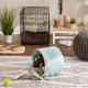 Bone Dry DII Small Rectangle Pet Toy and Accessory Storage Bin, 14x8x9, Collapsible Organizer Storage Basket for Home Décor, Pet Toy, Blankets, Leashes and Food-Gray Paw Print Bone Dry DII Small Rectangle Pet Toy and Accessory Storage Bin, 14x8x9, Collapsible Organizer Storage Basket for Home Décor, Pet Toy, Blankets, Leashes and Food-Gray Paw Print