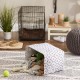 Bone Dry DII Small Rectangle Pet Toy and Accessory Storage Bin, 14x8x9, Collapsible Organizer Storage Basket for Home Décor, Pet Toy, Blankets, Leashes and Food-Gray Paw Print Bone Dry DII Small Rectangle Pet Toy and Accessory Storage Bin, 14x8x9, Collapsible Organizer Storage Basket for Home Décor, Pet Toy, Blankets, Leashes and Food-Gray Paw Print