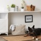 Bone Dry DII Small Rectangle Pet Toy and Accessory Storage Bin, 14x8x9, Collapsible Organizer Storage Basket for Home Décor, Pet Toy, Blankets, Leashes and Food-Gray Paw Print Bone Dry DII Small Rectangle Pet Toy and Accessory Storage Bin, 14x8x9, Collapsible Organizer Storage Basket for Home Décor, Pet Toy, Blankets, Leashes and Food-Gray Paw Print