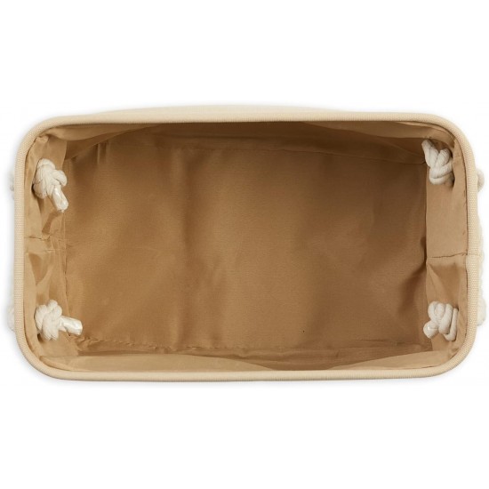 Bone Dry DII Small Rectangle Pet Toy and Accessory Storage Bin, 14x8x9, Collapsible Organizer Storage Basket for Home Décor, Pet Toy, Blankets, Leashes and Food-Gray Paw Print Bone Dry DII Small Rectangle Pet Toy and Accessory Storage Bin, 14x8x9, Collapsible Organizer Storage Basket for Home Décor, Pet Toy, Blankets, Leashes and Food-Gray Paw Print