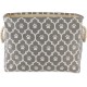 Bone Dry DII Small Rectangle Pet Toy and Accessory Storage Bin, 14x8x9, Collapsible Organizer Storage Basket for Home Décor, Pet Toy, Blankets, Leashes and Food-Gray Paw Print Bone Dry DII Small Rectangle Pet Toy and Accessory Storage Bin, 14x8x9, Collapsible Organizer Storage Basket for Home Décor, Pet Toy, Blankets, Leashes and Food-Gray Paw Print