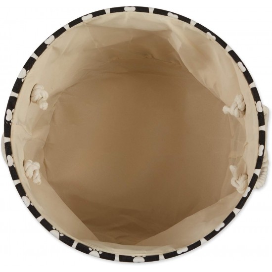 Bone Dry DII Small Rectangle Pet Toy and Accessory Storage Bin, 14x8x9, Collapsible Organizer Storage Basket for Home Décor, Pet Toy, Blankets, Leashes and Food-Gray Paw Print Bone Dry DII Small Rectangle Pet Toy and Accessory Storage Bin, 14x8x9, Collapsible Organizer Storage Basket for Home Décor, Pet Toy, Blankets, Leashes and Food-Gray Paw Print