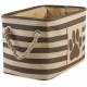 Bone Dry DII Small Rectangle Pet Toy and Accessory Storage Bin, 14x8x9, Collapsible Organizer Storage Basket for Home Décor, Pet Toy, Blankets, Leashes and Food-Gray Paw Print Bone Dry DII Small Rectangle Pet Toy and Accessory Storage Bin, 14x8x9, Collapsible Organizer Storage Basket for Home Décor, Pet Toy, Blankets, Leashes and Food-Gray Paw Print