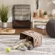 Bone Dry DII Small Rectangle Pet Toy and Accessory Storage Bin, 14x8x9, Collapsible Organizer Storage Basket for Home Décor, Pet Toy, Blankets, Leashes and Food-Gray Paw Print Bone Dry DII Small Rectangle Pet Toy and Accessory Storage Bin, 14x8x9, Collapsible Organizer Storage Basket for Home Décor, Pet Toy, Blankets, Leashes and Food-Gray Paw Print