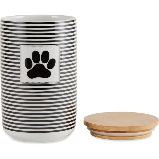 Bone Dry Paw & Patch Ceramic Pet Collection Large Set, 7.5" x 2.4", Hunter Green, Pack of 2 Bone Dry Paw & Patch Ceramic Pet Collection Large Set, 7.5" x 2.4", Hunter Green, Pack of 2