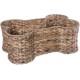 Bone Dry Pet Storage Collection Hyacinth Bone, Dark Brown, Large Bone Dry Pet Storage Collection Hyacinth Bone, Dark Brown, Large