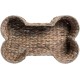 Bone Dry Pet Storage Collection Hyacinth Bone, Dark Brown, Large Bone Dry Pet Storage Collection Hyacinth Bone, Dark Brown, Large
