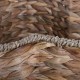 Bone Dry Pet Storage Collection Hyacinth Bone, Dark Brown, Large Bone Dry Pet Storage Collection Hyacinth Bone, Dark Brown, Large