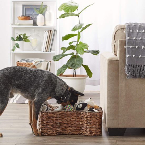 Bone Dry Pet Storage Collection Hyacinth Bone, Natural, Medium Bone Dry Pet Storage Collection Hyacinth Bone, Natural, Medium