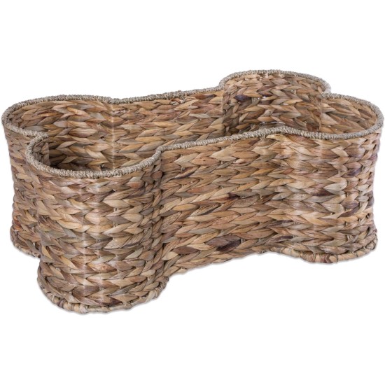 Bone Dry Pet Storage Collection Hyacinth Bone, Natural, Medium Bone Dry Pet Storage Collection Hyacinth Bone, Natural, Medium