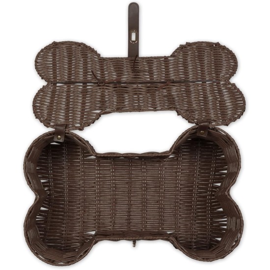 Bone Dry Pet Storage Collection Hyacinth Bone, Natural, Medium Bone Dry Pet Storage Collection Hyacinth Bone, Natural, Medium