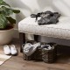 Bone Dry Pet Storage Collection Hyacinth Bone Toy Basket, Water Hyacinth, White Wash, Large Bone Dry Pet Storage Collection Hyacinth Bone Toy Basket, Water Hyacinth, White Wash, Large