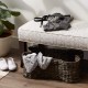 Bone Dry Pet Storage Collection Hyacinth Bone Toy Basket, Water Hyacinth, White Wash, Large Bone Dry Pet Storage Collection Hyacinth Bone Toy Basket, Water Hyacinth, White Wash, Large