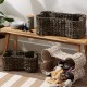 Bone Dry Pet Storage Collection Hyacinth Bone Toy Basket, Water Hyacinth, White Wash, Large Bone Dry Pet Storage Collection Hyacinth Bone Toy Basket, Water Hyacinth, White Wash, Large