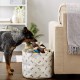 Bone Dry Pet Storage Collection Paw and Bone Print, Medium, Rectangular, 16 x 10 x 12-inch, Grey Bone Dry Pet Storage Collection Paw and Bone Print, Medium, Rectangular, 16 x 10 x 12-inch, Grey