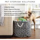 Bone Dry Pet Storage Collection Paw and Bone Print, Medium, Rectangular, 16 x 10 x 12-inch, Grey Bone Dry Pet Storage Collection Paw and Bone Print, Medium, Rectangular, 16 x 10 x 12-inch, Grey